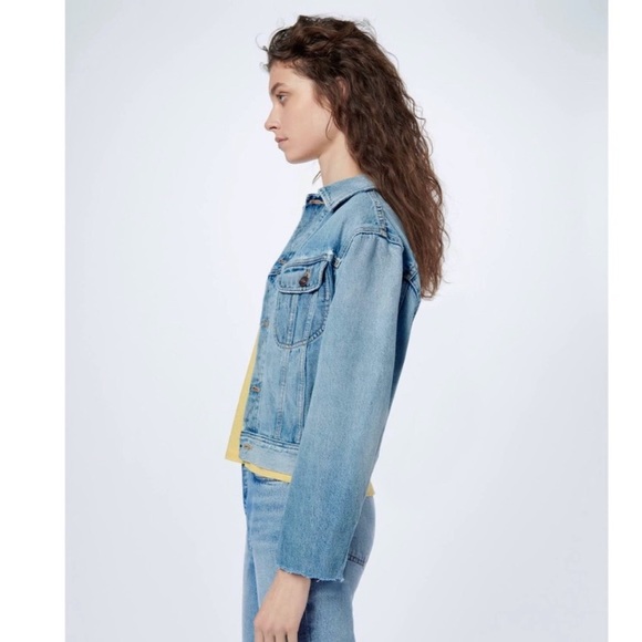 Re/done denim jacket raw hem - Picture 9 of 9